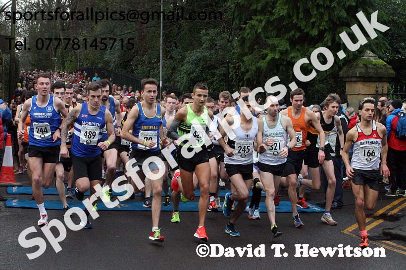 Ronnie Walker Saltwell 10k Road Race, Gateshead. Photo:  David T. Hewitson/Sports for All Pics